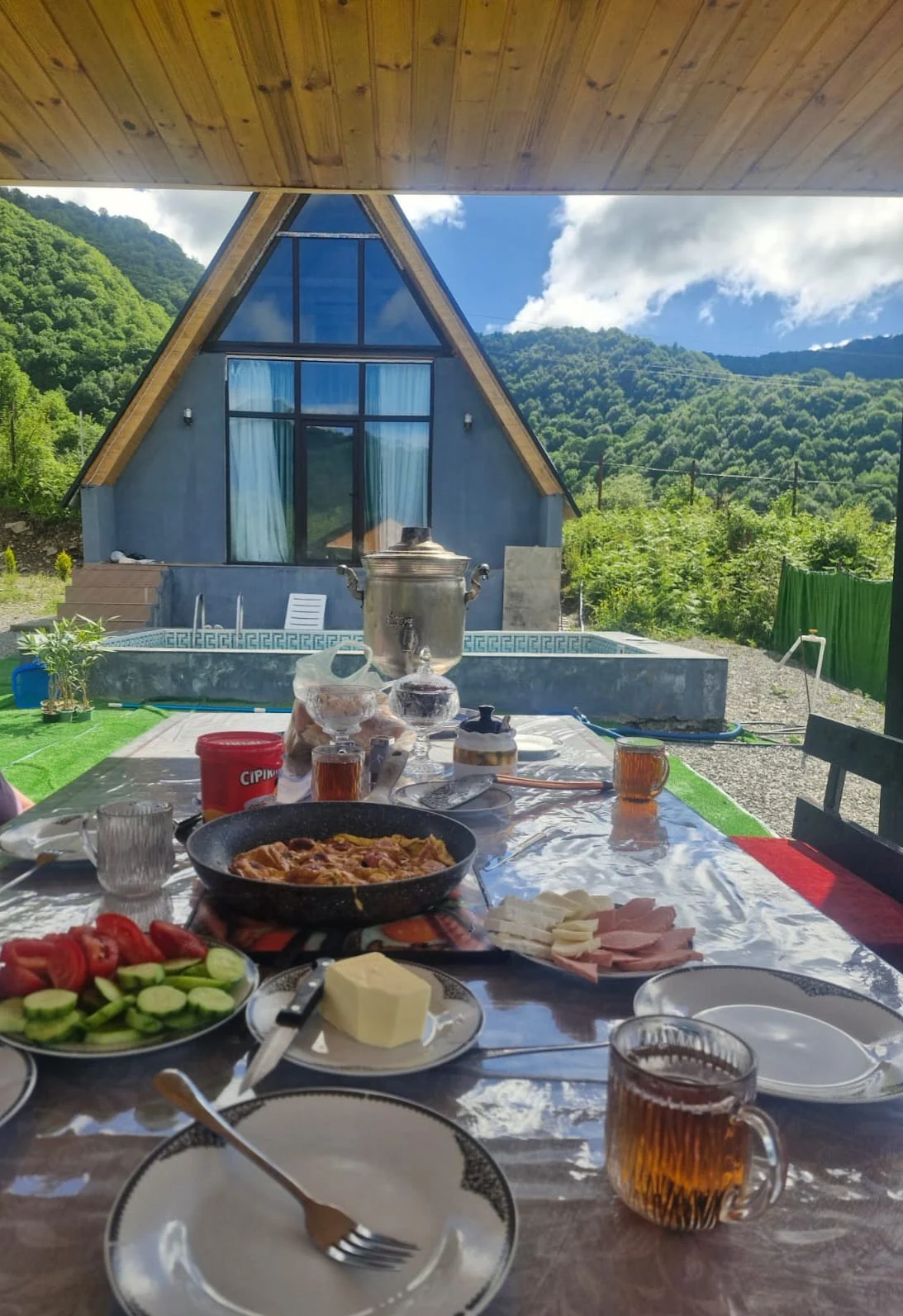 Qalaciq Aframe House